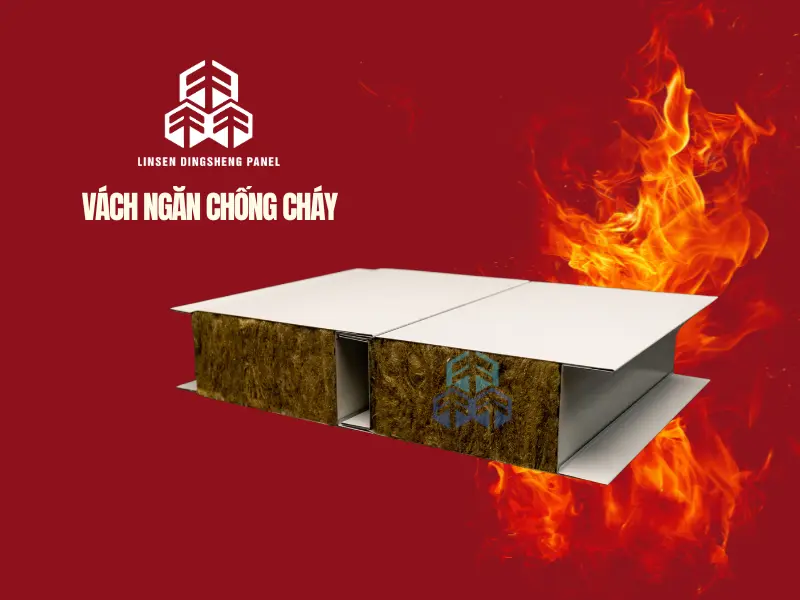 Vách Panel ngăn cháy EI 60