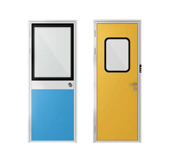 Cửa phòng sạch hợp kim nhôm nhựa Melamin